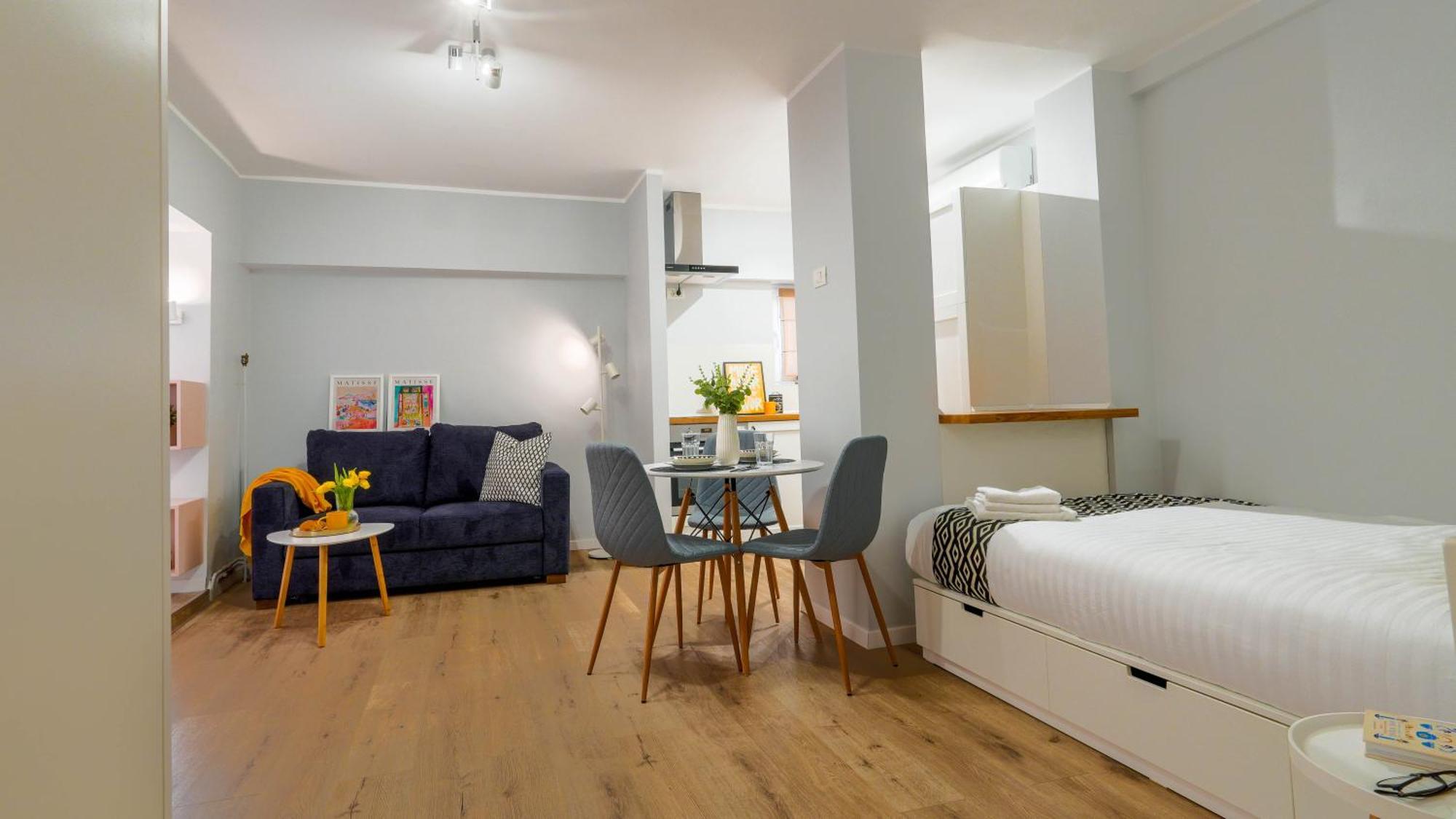 Andreea - Cozy Studio Near Piata Obor Market Bucureşti Ngoại thất bức ảnh